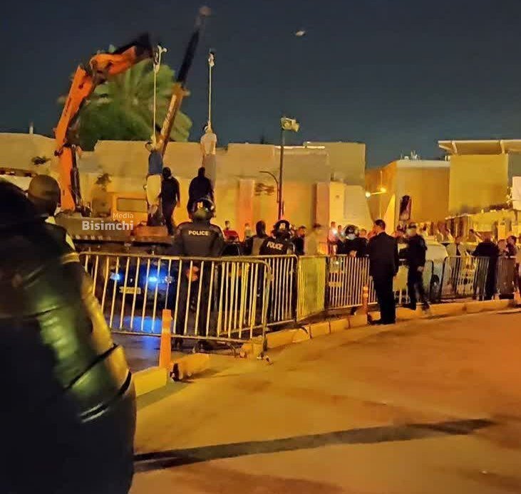 (۱۶+) عکس | اعدام ۲ نفر از عاملان جنایت تروریستی حمله به حرم شاهچراغ(ع)