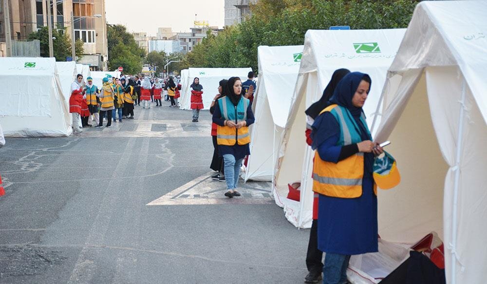 محله باغ فیض تخلیه امن میشود | منتظر صدای آژیر خطر باشید
