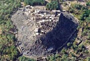 تصاویر هوایی دیده نشده از قلعه خیبر که توسط امیرالمومنین فتح شد
