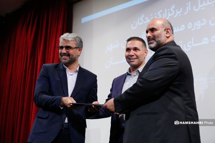 آیین تجلیل از برگزارکنندگان بزرگترین رویداد ورزش شهروندی کشور