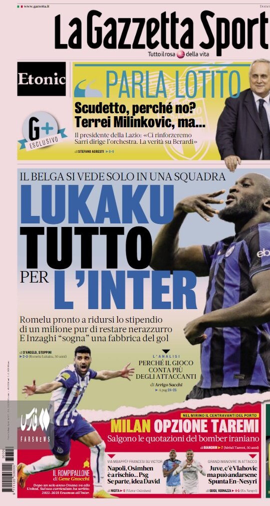 عکس | طارمی در آستانه انتقال بزرگ | ستاره ایرانی روی جلد نشریه معتبر اروپایی