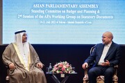 رئیس پارلمان عربی: کشورهای عربی از توافق میان ایران و عربستان استقبال کردند