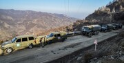 مرزبانی جمهوری آذربایجان تنها مسیر لاچین به ارمنستان را بست
