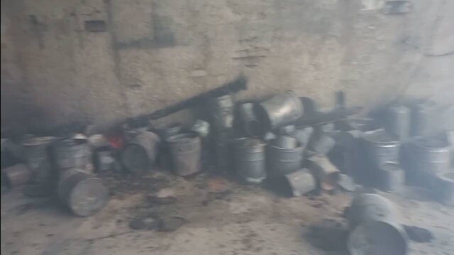 مهار آتش‌سوزی ۳ سوله مبل سازی در اسلامشهر