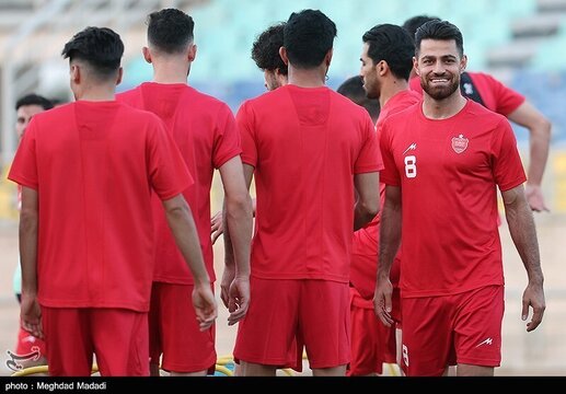 تمرین تیم پرسپولیس