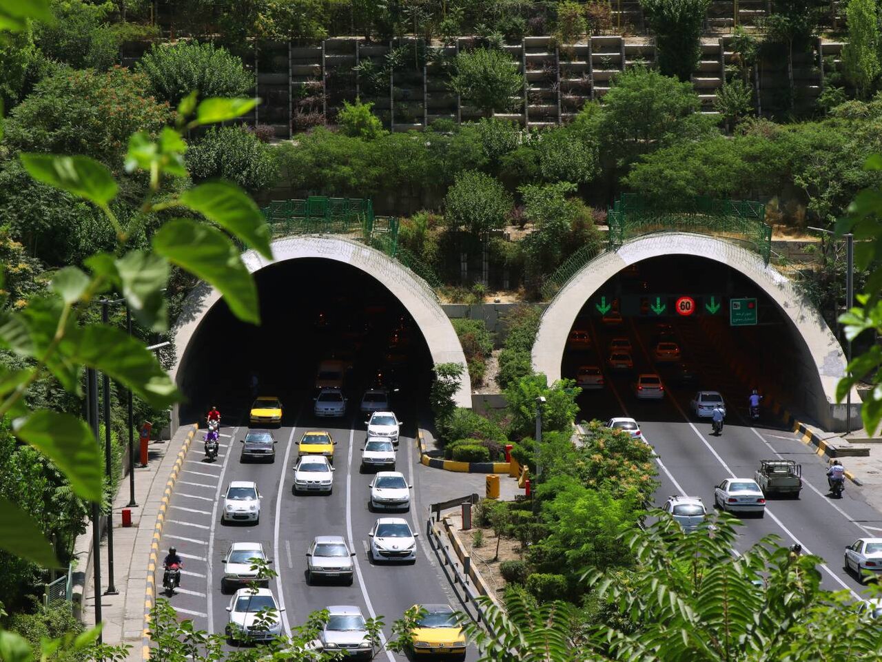 ببینید | این بام تونل در لیست زیباترین بام‌های تهران جا گرفت