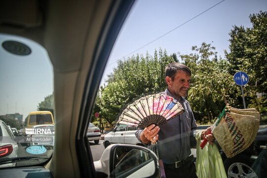 تهران؛ گرمترین روز سال