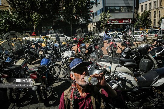 تهران؛ گرمترین روز سال