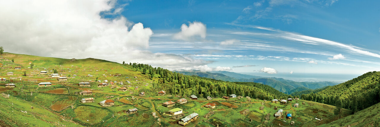 اینجا زیباترین جاده ایران است ؛ مهآلود و رویایی!