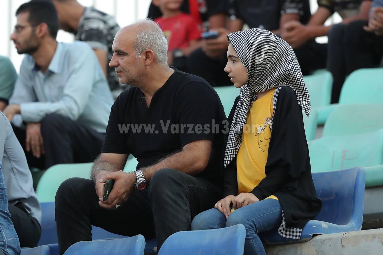 عکس | دختر پرسپولیسی، تماشاگر اولین برد فصل