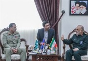 سردار سلامی در دیدار فرمانده ارتش پاکستان: آماده تبدیل مرزهای امنیتی به مرزهای اقتصادی هستیم
