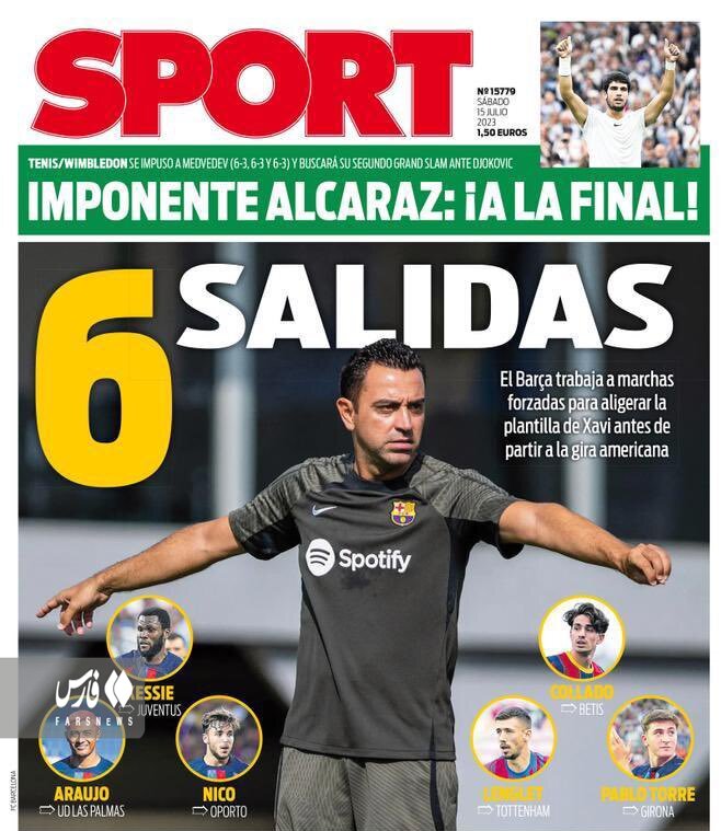 عکس | زلزله ژاوی در بارسلونا | ۶ بازیکن را در لیست فروش!