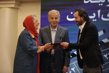 عکس | رضا رویگری در یک جشن سینمایی | ابوالفضل پورعرب و پژمان بازغی هم آمدند