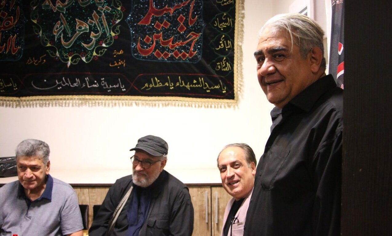 عزاداری هنرمندانه | حضور چهرههای شناختهشده سینما و ورزش در هیئت «غریب مدینه»