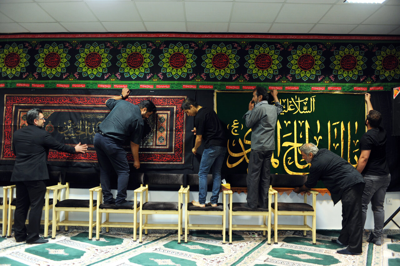 ویژگیخاص حسینیه ماه مدینه باغ آذری | اگر مرد راهی بگو یاحسین!