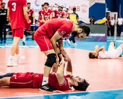 تصاویر لحظات پایانی شاهکار والیبال ایران | والیبالیست‌های ایران قهرمان جهان شدند