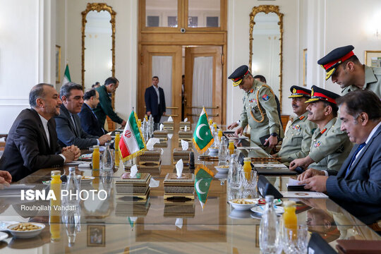 دیدار سید عاصم منیر فرمانده ارتش پاکستان با وزیر خارجه