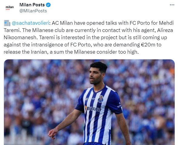 عکس | چراغ سبز طارمی به پیشنهاد باشگاه پرافتخار اروپایی | تماس مداوم با مدیر برنامه ستاره ایرانی