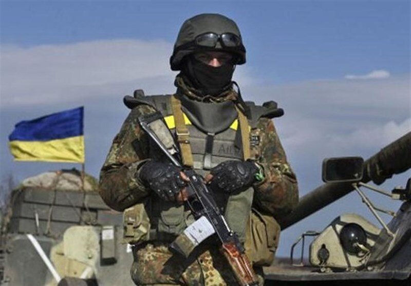 تفنگ دزدی سرباز اوکراینی