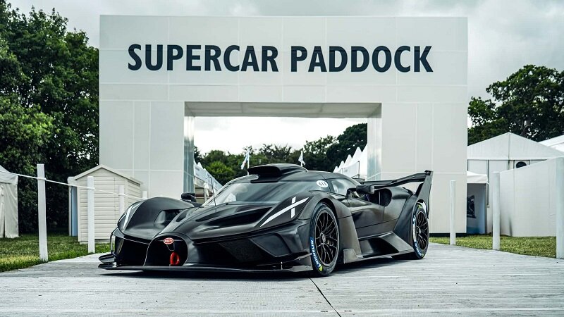 تصاویر | شمارش معکوس برای عرضه سوپر بوگاتی به بازار | بولاید ۲۱۵ میلیارد تومانی در پیست مسابقه تست شد