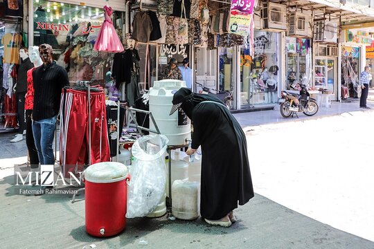 تصاویری از نحوه زندگی مردم در گرمترین شهر ایران