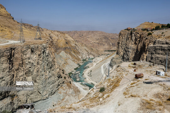 بهره برداري از بلندترین سد بتنی غلتکی غرب آسیا