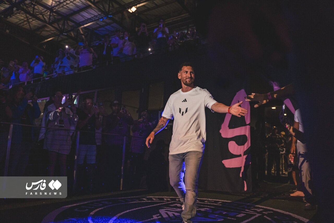 تصاویر | مسی در آمریکا آتشبازی به راه انداخت