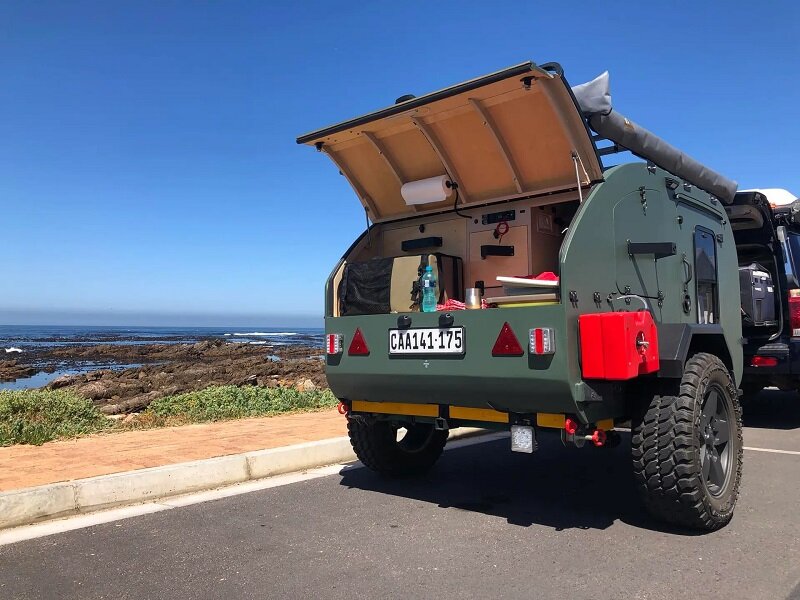 تصاویر | از ساحل تا بیابان با میکرو کمپر استثنایی «رد گکو» | سبک، راحت، ایمن و مستحکم