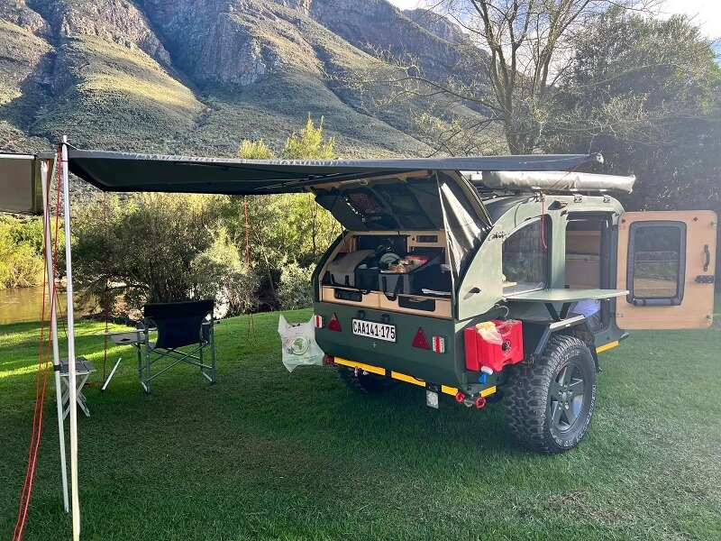 تصاویر | از ساحل تا بیابان با میکرو کمپر استثنایی «رد گکو» | سبک، راحت، ایمن و مستحکم