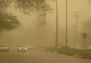 تصاویر آخرالزمانی از جاده های سرخس زیر گرد و غبار و طوفان | ببینید