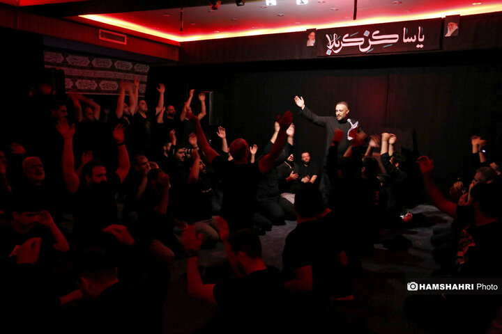 عزاداری شب دوم محرم در حسینیه امام سجاد قلهک