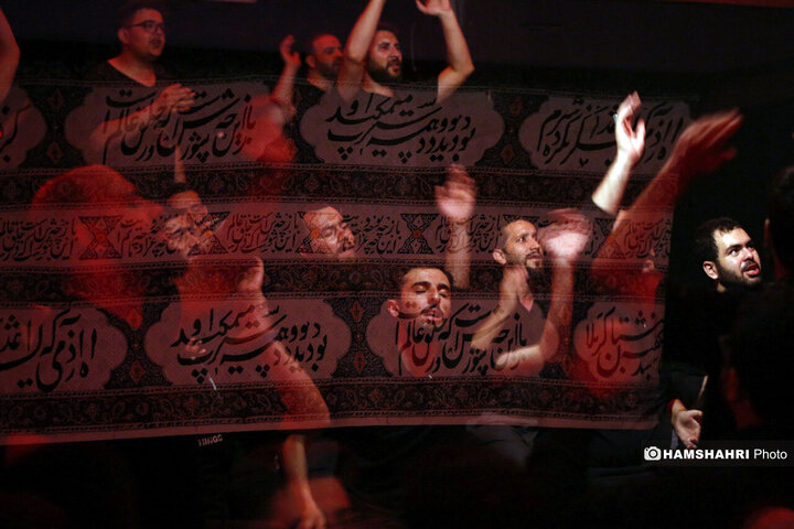 عزاداری شب دوم محرم در حسینیه امام سجاد قلهک