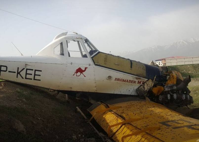  جزئیات حادثه سقوط هواپیما در تاکستان | آخرین وضعیت سرنشینان