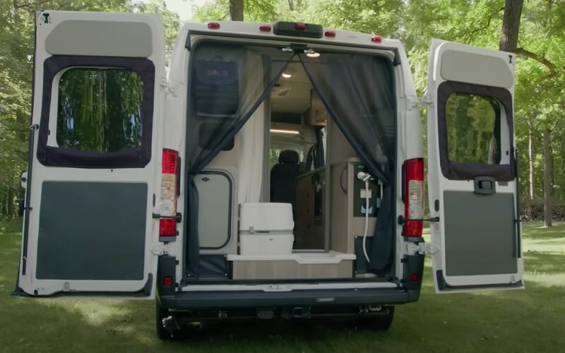 تصاویر | «سولیس پاکت» ؛ کمپر ارزان، جالب و شگفت انگیز