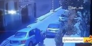 تصاویر سرقت خودروی روشن از جلوی پارکینگ در مشهد | خانم راننده در آی سی یو بستری شد