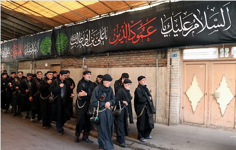 آیین همدانیها و سقای کربلا در پایتخت