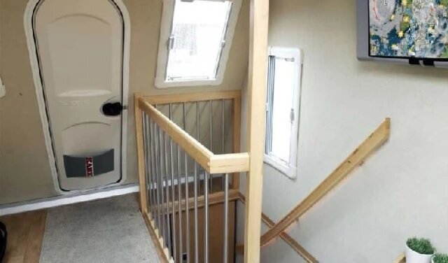 رویای کاروان شگفت انگیز «برج امپراطوری» | کاروانی اعجاب انگیز در دوطبقه و ۵ متر ارتفاع