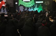 فیلم | شیوه خاص عزاداری حسینی در هیئت دختران ریحانة‌النبی(ص)