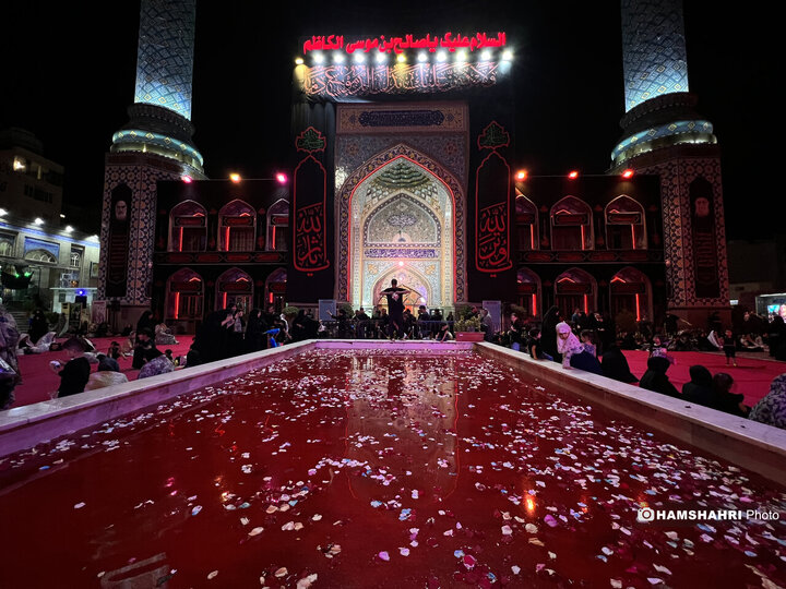 عزاداری شب پنجم محرم در امام‌زاده صالح (ع) تجریش