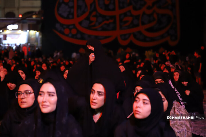 عزاداری شب پنجم محرم در امام‌زاده صالح (ع) تجریش