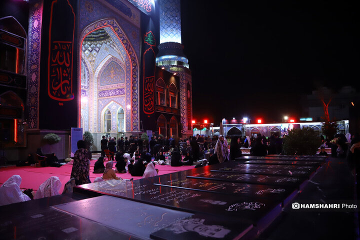عزاداری شب پنجم محرم در امام‌زاده صالح (ع) تجریش