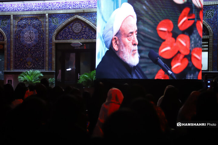 عزاداری شب پنجم محرم در امام‌زاده صالح (ع) تجریش