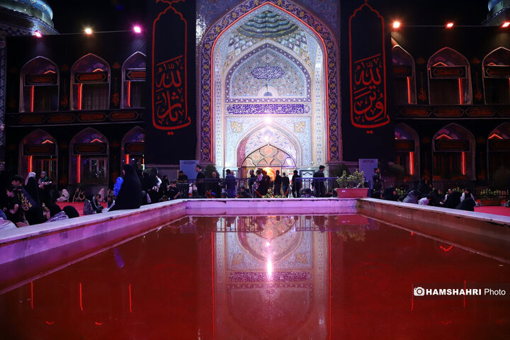 عزاداری شب پنجم محرم در امام‌زاده صالح (ع) تجریش