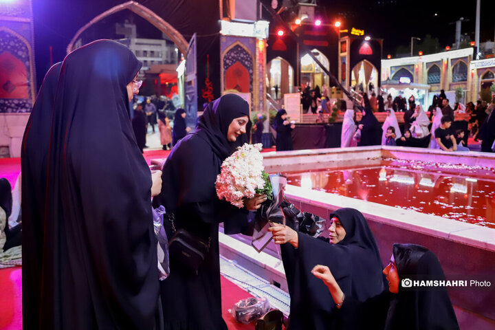 عزاداری شب پنجم محرم در امام‌زاده صالح (ع) تجریش