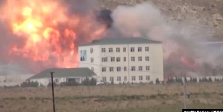 انفجار در کارخانه اسلحه‌سازی در آذربایجان