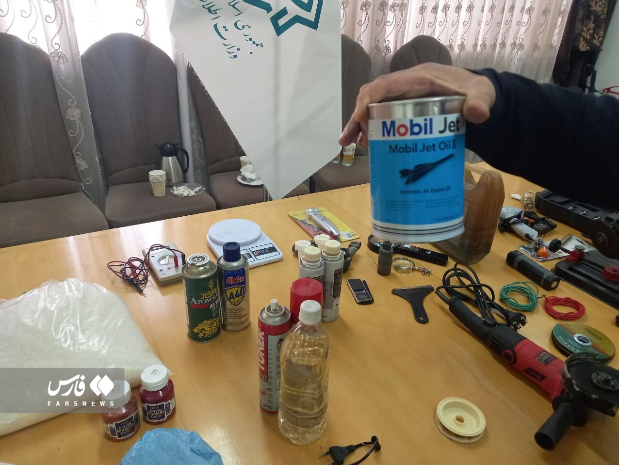 تصاویری جدید از تجهیزات تیم تروریستی دستگیر شده مرتبط با رژیم صهیونیستی