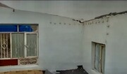 تصاویر طوفان عجیب در فارس | سقف یک خانه از جا کنده شد!