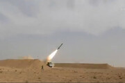 تصاویر لحظه غرورآفرین نقطه‌زنی موشک کروز ابومهدی
