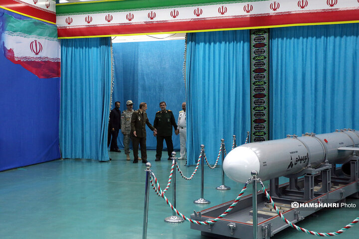 آیین الحاق موشک کروز دریایی ابومهدی