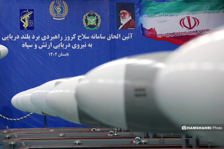 آیین الحاق موشک کروز دریایی ابومهدی